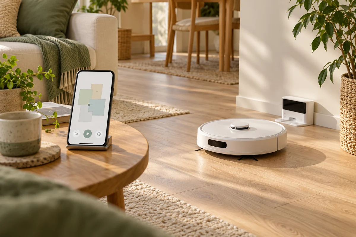 Robot genérico y móvil en un hogar conectado